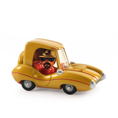 Colectia Crazy Motors Djeco, Masina Golden Star, 3-9 ani [3]