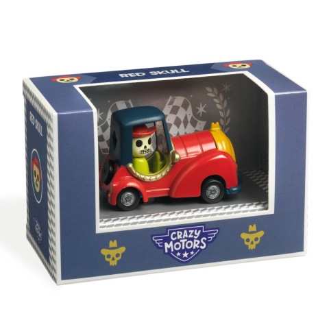 Colectia Crazy Motors Djeco, Masina Red Skull, 3-9 ani [3]