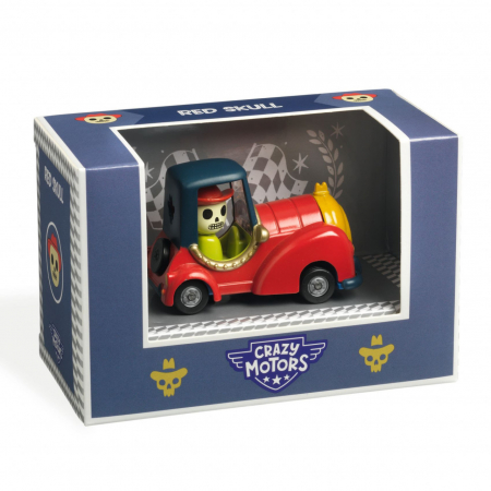 Colectia Crazy Motors Djeco, Masina Red Skull, 3-9 ani [0]