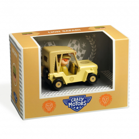 Colectia Crazy Motors Djeco, Masina safari, Djeco, 3-9 ani [0]