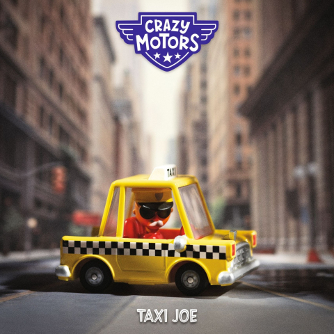 Colectia Crazy Motors Djeco, Taxiul lui Joe, 3-9 ani [3]