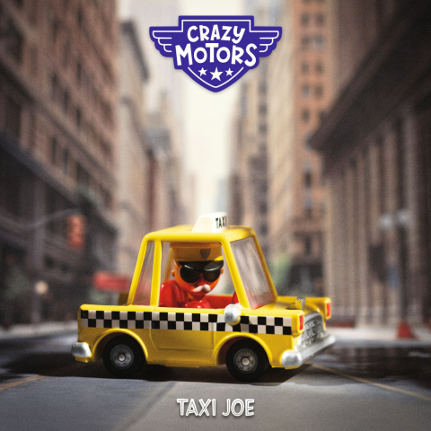 Colectia Crazy Motors Djeco, Taxiul lui Joe, 3-9 ani [1]
