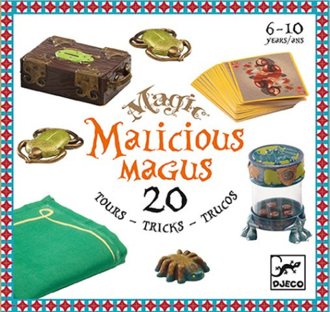 Colectia magica Djeco Malicious Magus, 20 de trucuri de magie, 6-7 ani + [1]