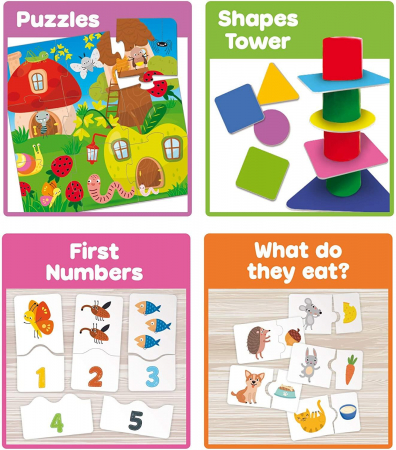 Colectia mea de jocuri haioase, LISCIANI, 2-3 ani + [4]