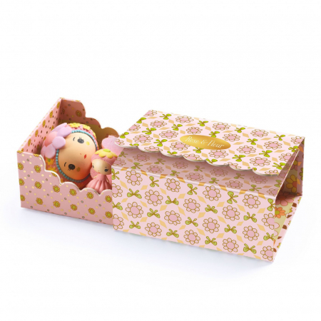 Jucarii copii 4-5 ani - Colectia Tinyly Djeco, Rose Tinyroom, Djeco, 4-9 ani