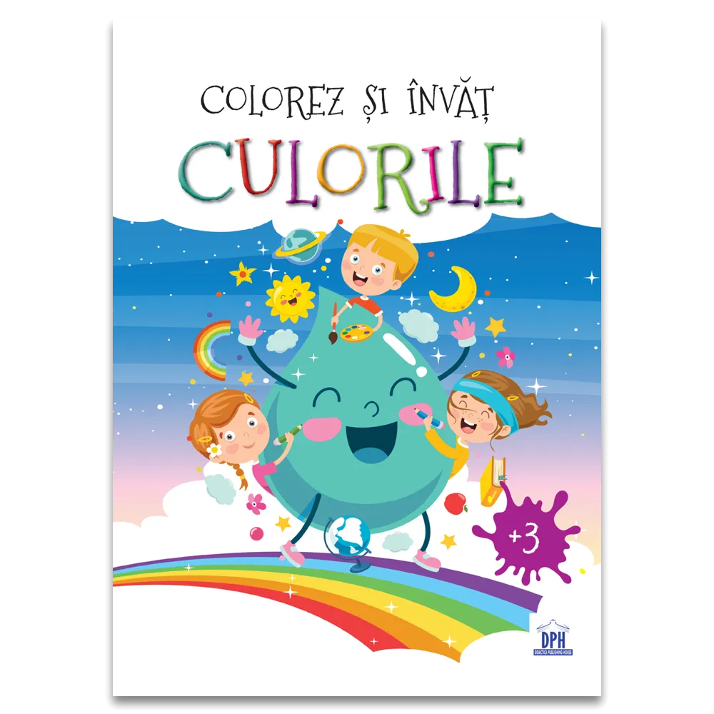 Vârsta - Colorez si invat culorile, DPH, 3-5 ani