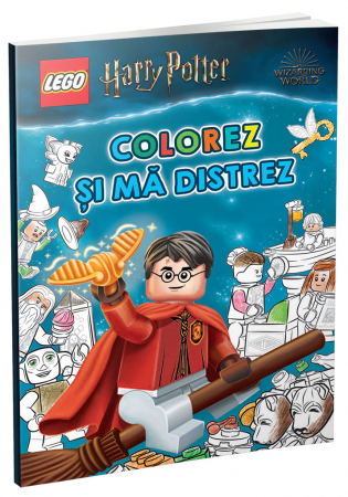 LEGO - Colorez și mă distrez – Harry Potter (carte Lego de colorat)