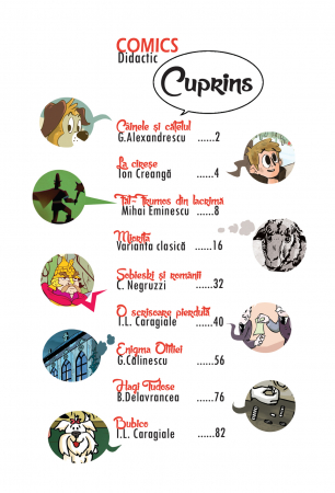 Comics Didactic: Literatura romana in benzi desenate, DPH, 5-10 ani [2]