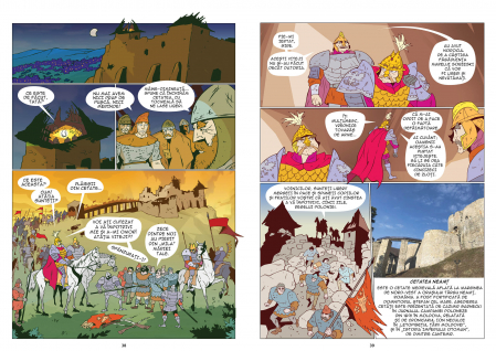 Comics Didactic: Literatura romana in benzi desenate, DPH, 5-10 ani [6]