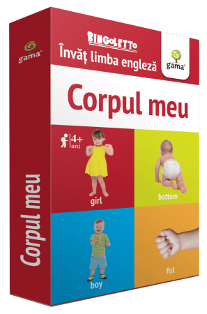Jucarii copii 4-5 ani - Corpul meu, Editura Gama, 4-5 ani +