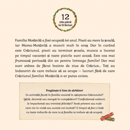 Craciunul familiei Motanila - Carte + Puzzle [3]
