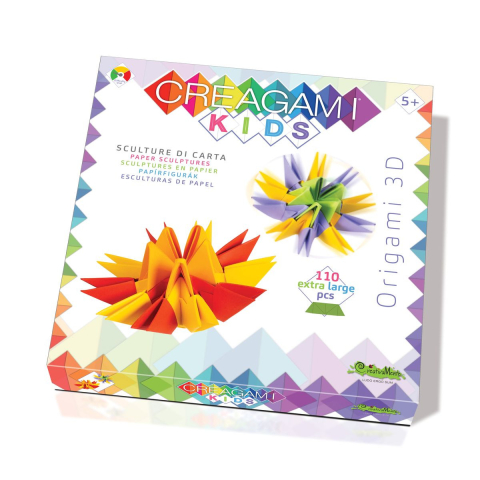 Jocuri Origami - Creagami, titirezi, CreativaMente, 2-3 ani +