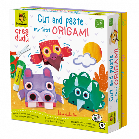 Creeaza cu mine, joc indemanare - Taie si lipeste primul meu origami, Ludattica, 3 - 5 ani [1]