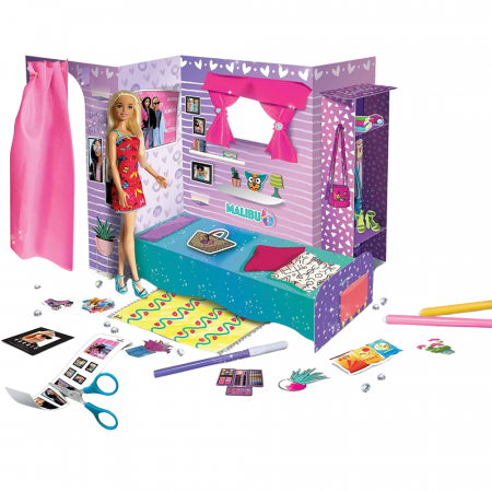Jucarii copii 4-5 ani - Creeaza si decoreaza - Apartamentul lui Barbie