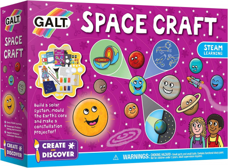Jucarii si jocuri copii - Creeaza si descopera - Spatiul cosmic, Galt, 6-7 ani +