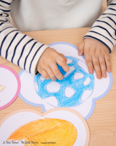 Creioane cerate pentru degete, set de 5 - Micul Print [9]