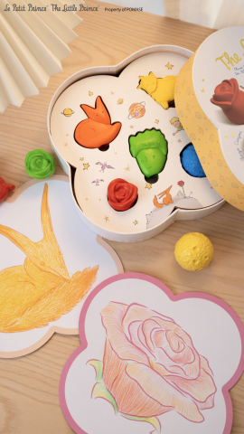 Creioane cerate pentru degete, set de 5 - Micul Print [3]