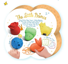 Jocuri creative - Creioane cerate pentru degete, set de 5 - Micul Print