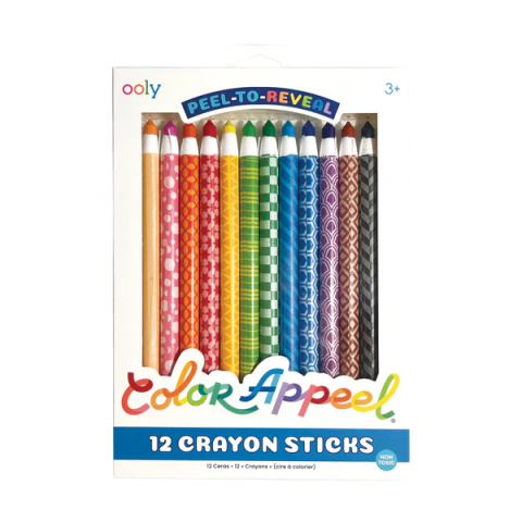 Gradinita si scoala - Creioane colorate Color Appeel, set de 12, cu invelis detasabil