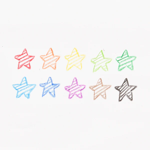 Creioane colorate parfumate rasucibile - Yummy Yummy, set de 10 [3]