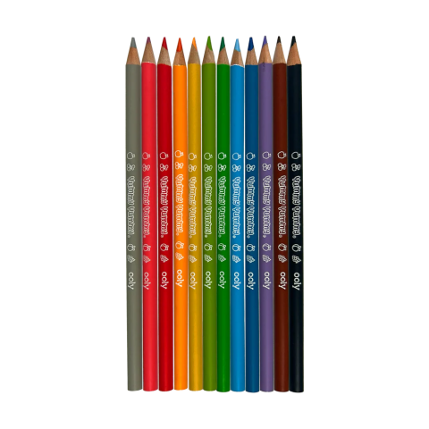 Creioane colorate parfumate - Yummy Yummy, set de 12 [3]