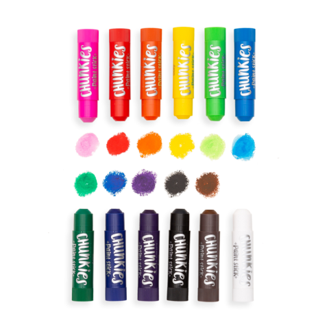 Creioane tempera solida Chunkies, 12 bucati [2]
