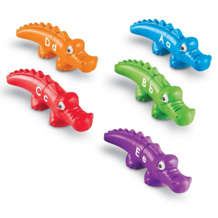 Crocodili cu litere, Learning Resources, 2-3 ani + [2]