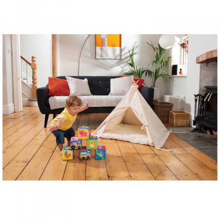 Cuburi amuzante cu animalute, Galt, 0-1 ani + [2]