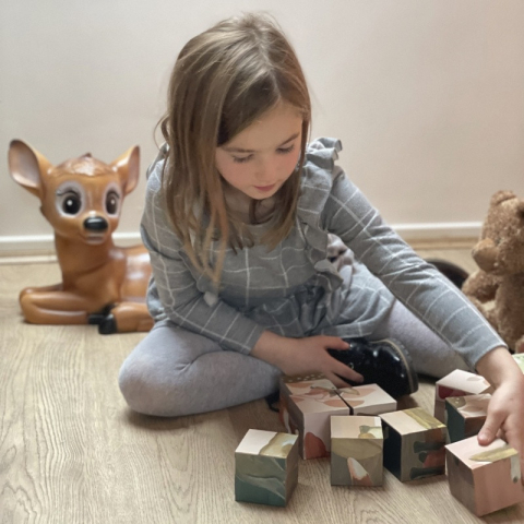 Cuburi Animale padure, Egmont toys, 2-3 ani + [1]