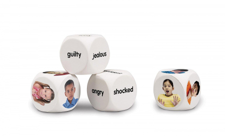 Cuburi pentru conversatii - emotii, Learning Resources, 6-7 ani + [1]