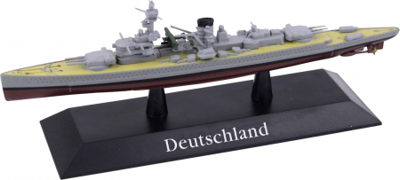 Cuirasatul Deutschland - ediția nr. 7 (Nave Militare), DeAgostini, 12 ani + [1]