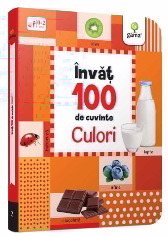 Carti pentru copii - Culori/Invat 100 de cuvinte