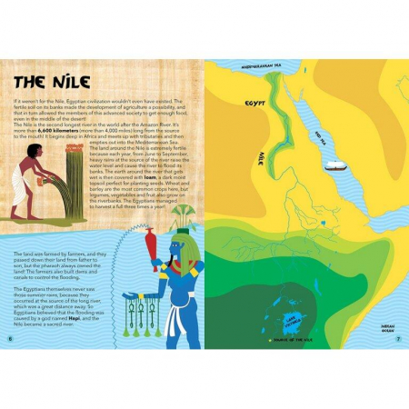 Cunoaste si exploreaza - Egiptul Antic (200 piese), Sassi, 6-7 ani + [1]