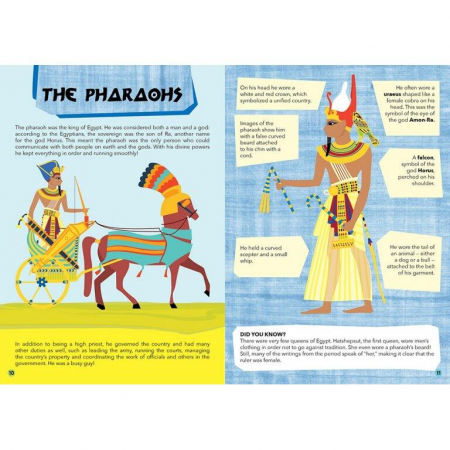 Cunoaste si exploreaza - Egiptul Antic (200 piese), Sassi, 6-7 ani + [2]