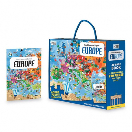 Vârsta - Cunoaste si exploreaza - Europa, Sassi, 6-7 ani +