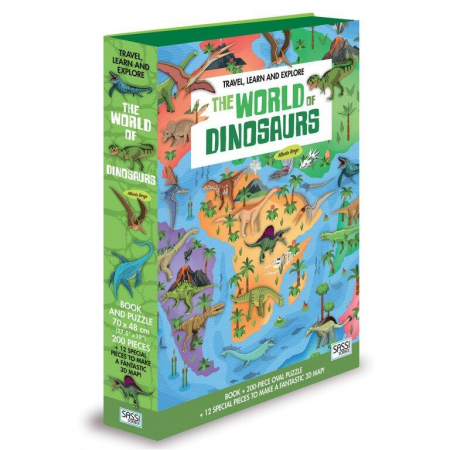 Vârsta - Cunoaste si exploreaza - Lumea dinozaurilor, Sassi, 6-7 ani +
