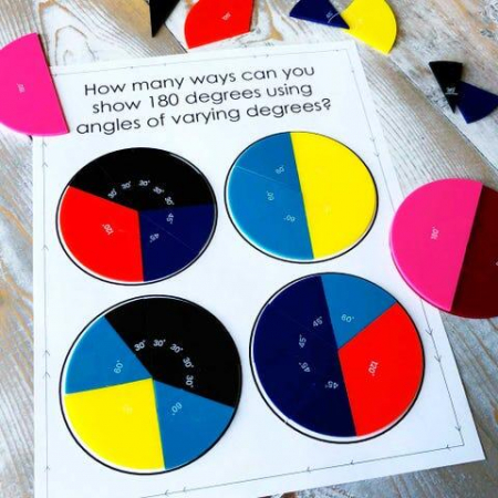 Curcubeul cercurilor - Unghiul, Hand2Mind, 4-5 ani + [3]