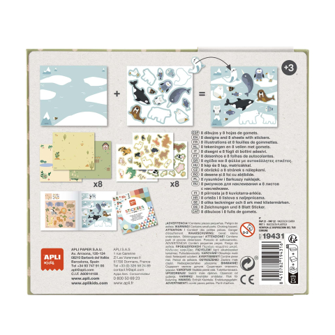 Cutia mea de Stickere - Animalele si Habitatul lor [1]