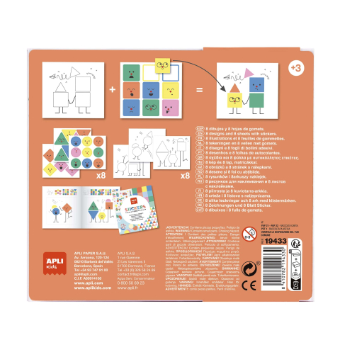 Cutia mea de Stickere - forme geometrice Emotii [1]
