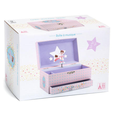 Vârsta - Cutie muzicala balerina, Djeco, 2-3 ani +