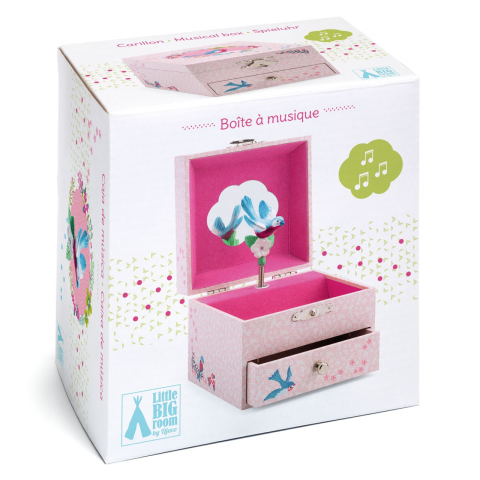 Vârsta - Cutie muzicala Leopoldine, Djeco, 2-3 ani +