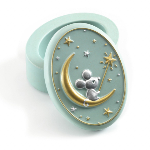Cutiuta pastel pentru dinti de lapte Djeco, 4 ani+ [3]