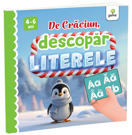Cărți de Crăciun - De Crăciun, descopăr literele