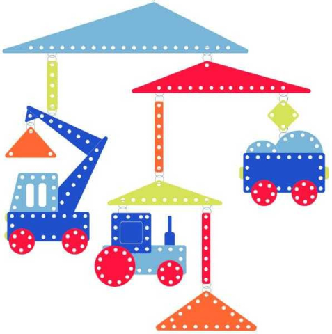 Vârsta - Decoratie mobil Vehicule, Djeco, 0-1 ani +