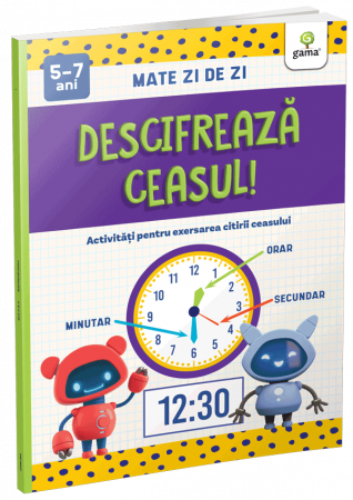 Gradinita si scoala - Descifrează ceasul!