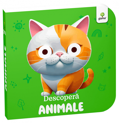 Carti senzoriale bebelusi - Descopera ANIMALE/ Carti cu ochisori
