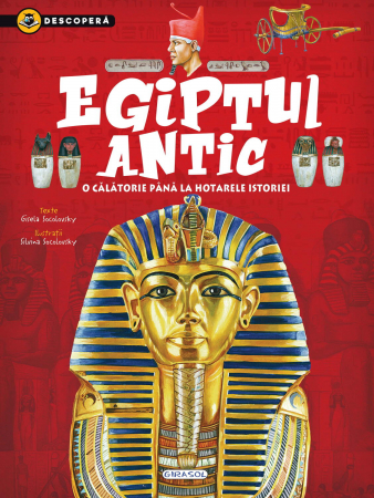 Cărți educative pentru copii - Descopera - Egiptul Antic