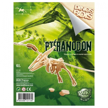 Dinozaur din lemn (diverse modele), BUKI France, 6-7 ani + [5]