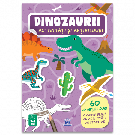 Carti pentru copii - Dinozaurii - Activitati si abtibilduri