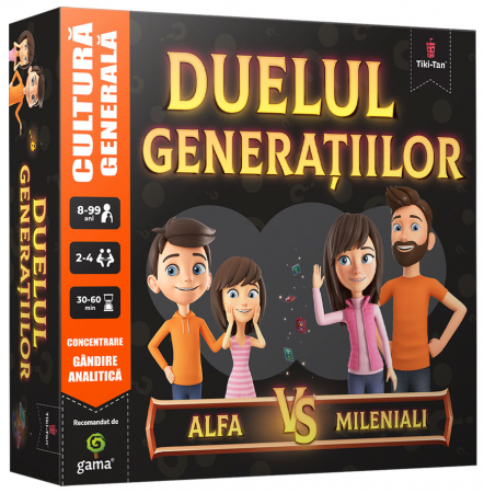 Vârsta - Duelul generatiilor (joc educativ interactiv)